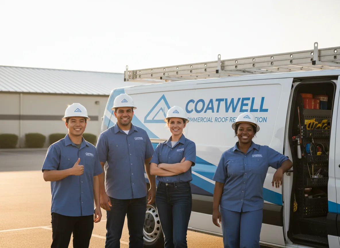 Commercial roof coating company in Luray, KS